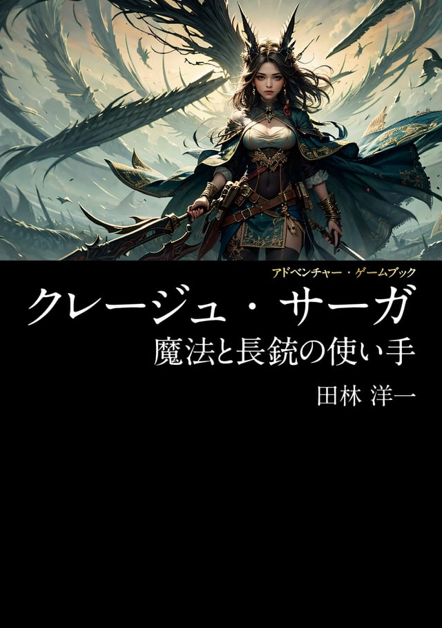 『クレージュ・サーガ 魔法と長銃の使い手』の表紙